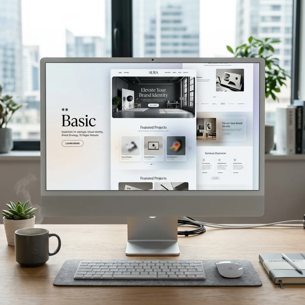 Homepage Basic Layout