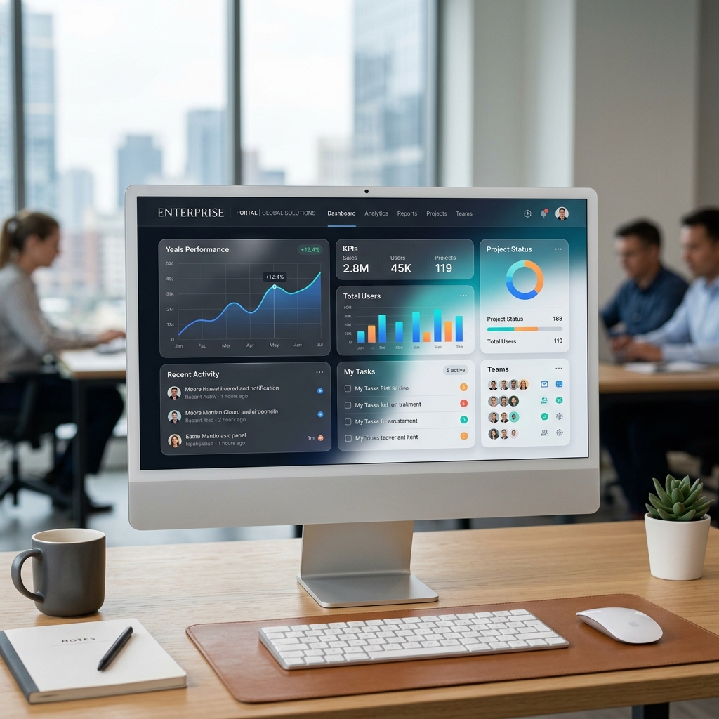Homepage Enterprise Layout