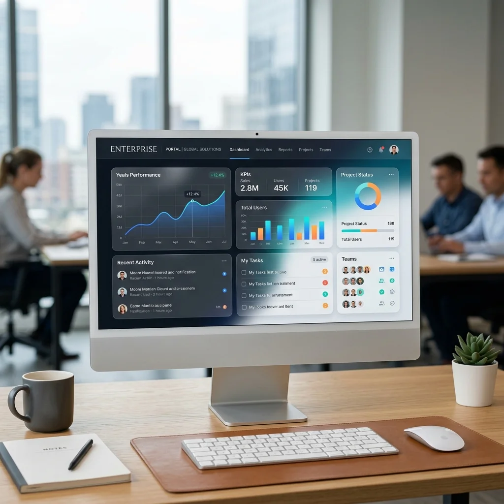 Homepage Enterprise Layout